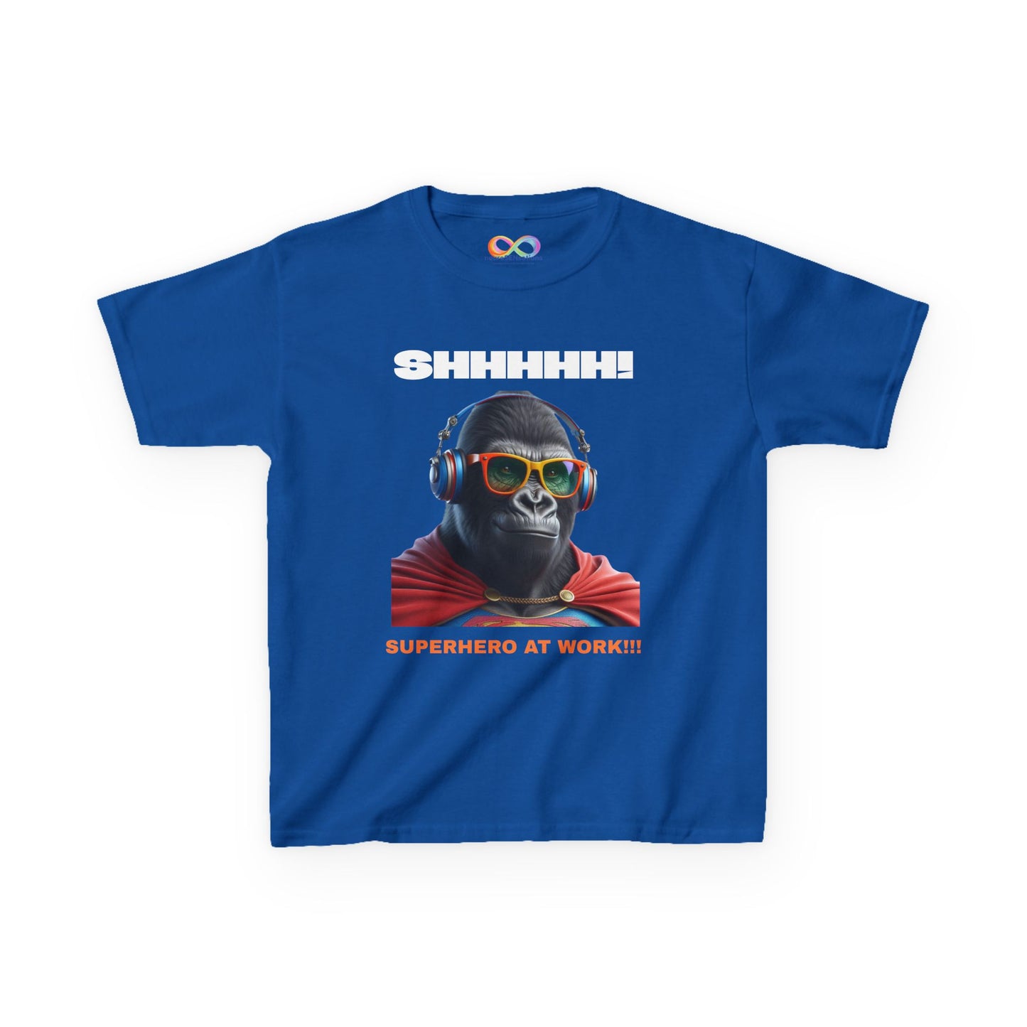 Boys Cotton Tee – Superhero Energy Edition