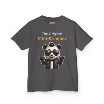 Panda Kids Tee – Colourful Cotton T-Shirt Celebrating Neurodivergent Movement & Joy