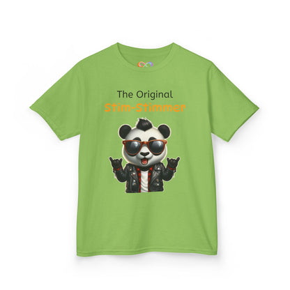 Panda Kids Tee – Colourful Cotton T-Shirt Celebrating Neurodivergent Movement & Joy