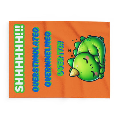 Cute Dinosaur Fleece Blanket – Colourful, Soft Throw for Children & Home