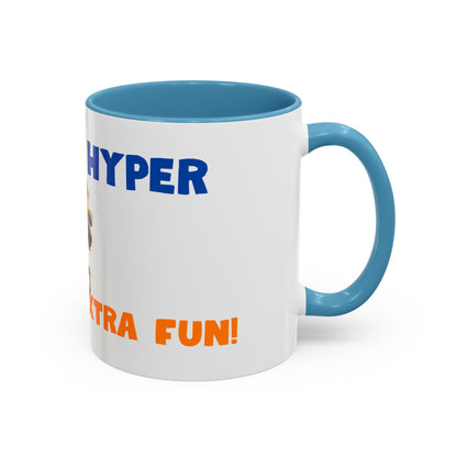 Colourful Ceramic Cup Celebrating Neurodivergent Energy