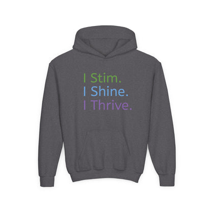 Empowerment Youth Hoodie – Cosy Cotton Sweatshirt for Neurodivergent Joy