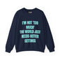 Better Settings Crewneck – Unisex Heavy Blend Sweatshirt
