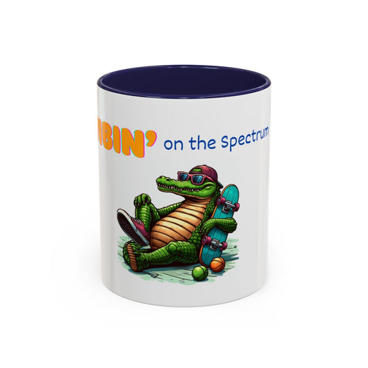 Accent Coffee Mug – Colourful Ceramic Mug Celebrating Neurodivergent Joy
