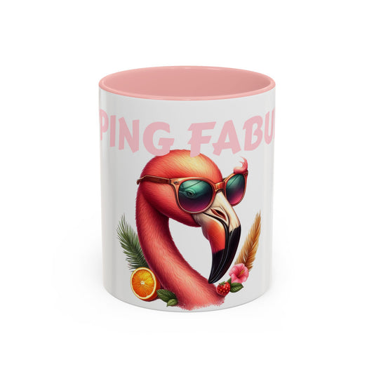 Flamingo Mug – Colourful Ceramic Cup Celebrating Neurodivergent Joy