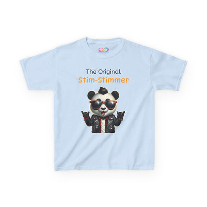 Panda Kids Tee – Colourful Cotton T-Shirt Celebrating Neurodivergent Movement & Joy