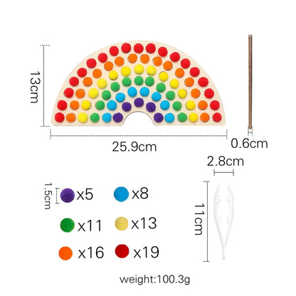 Rainbow Colour Sorting Puzzle – Sensory-Friendly Learning through Pattern & Play