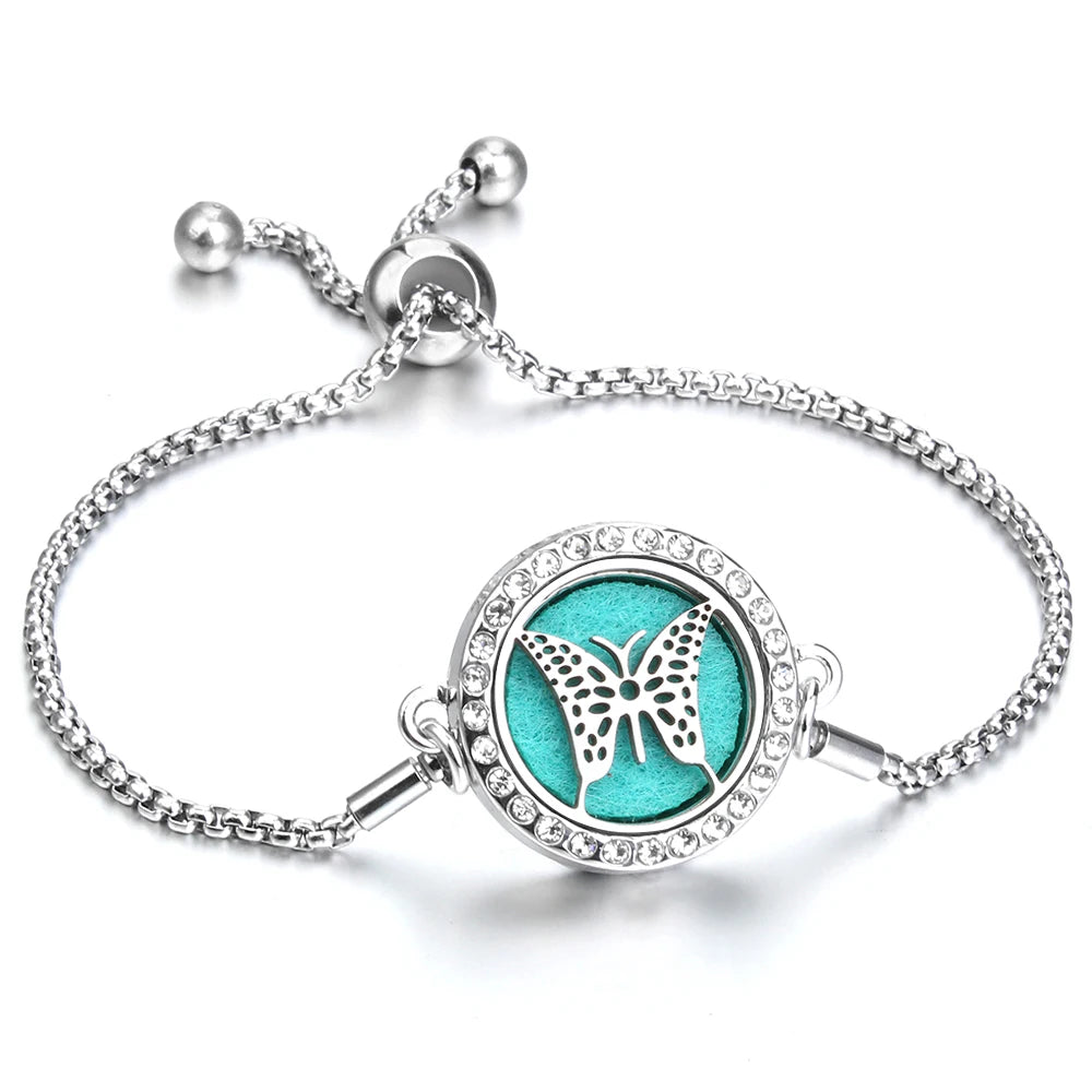 Aroma Perfume Essential Oil Diffuser Bracelets – Discreet Sensory Support for Emotional Regulation