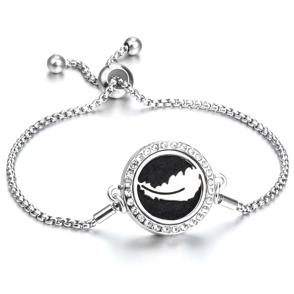 Aroma Perfume Essential Oil Diffuser Bracelets – Discreet Sensory Support for Emotional Regulation