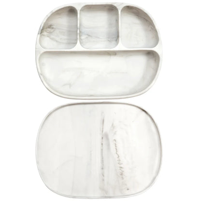 Silicone Four Compartments Dinner Plate – Structured Mealtime Support for Neurodivergent Independence