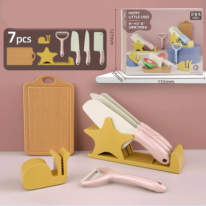 Vegetable & Fruits Cut Toys Pretend Play