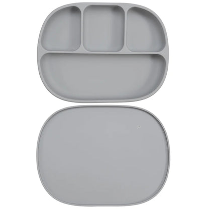 Silicone Four Compartments Dinner Plate – Structured Mealtime Support for Neurodivergent Independence