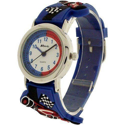 Ravel 3D Race Car Time Teacher Watch – Sensory-Friendly Learning Tool