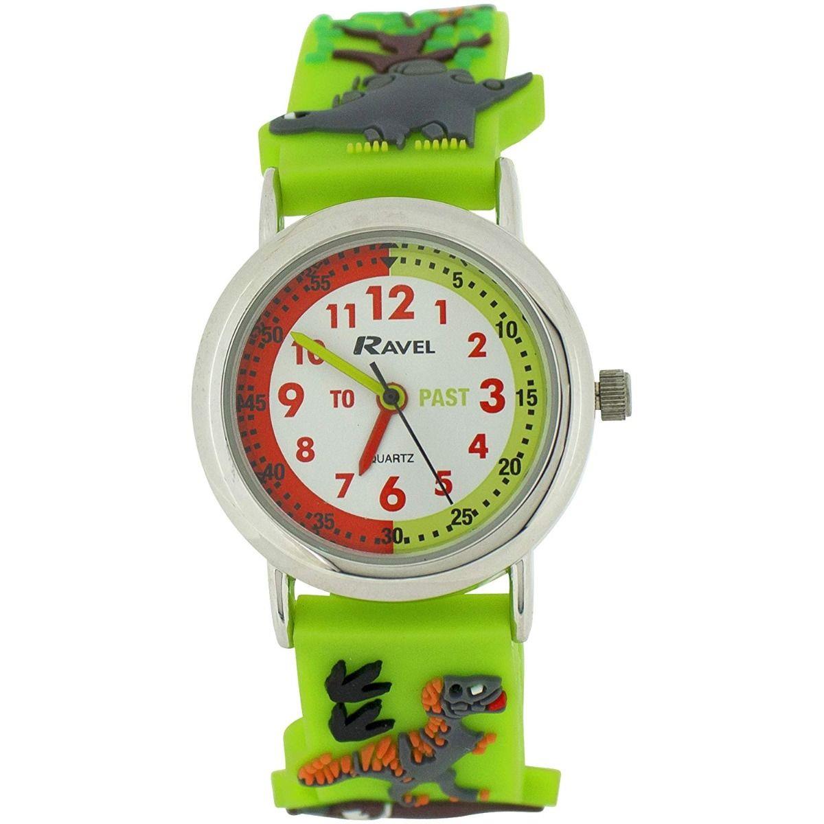 Ravel 3D Dinosaur Time Teacher Watch – Sensory-Friendly Learning Tool