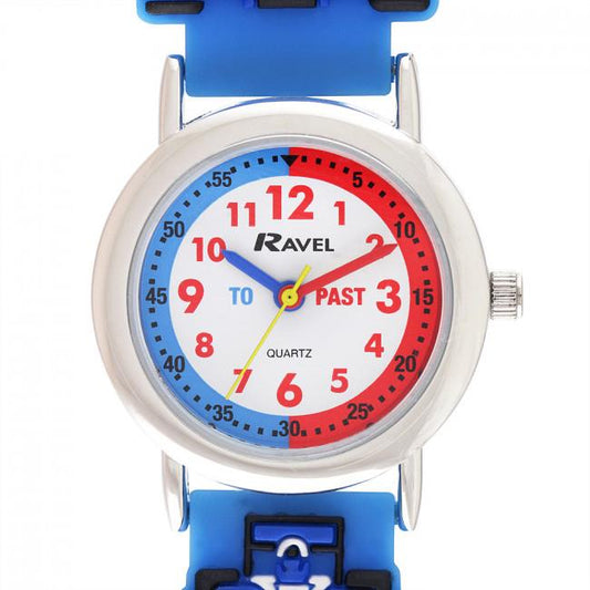 Ravel 3D Cartoon Race Car Time Teacher Watch – Sensory-Friendly Learning Tool