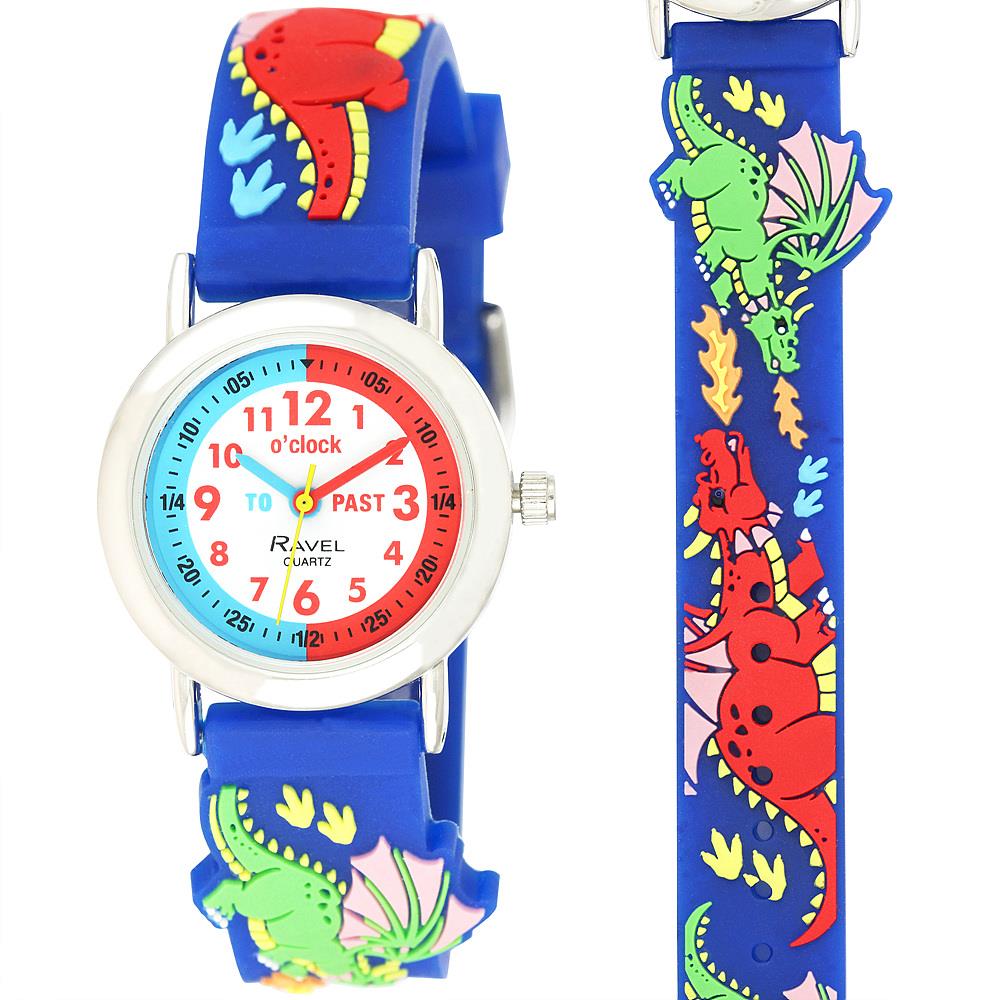 Ravel 3D Dino Time Teacher Watch – Sensory-Friendly Learning Tool