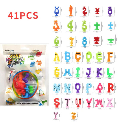 Soft Building Blocks Suction Cup Toys