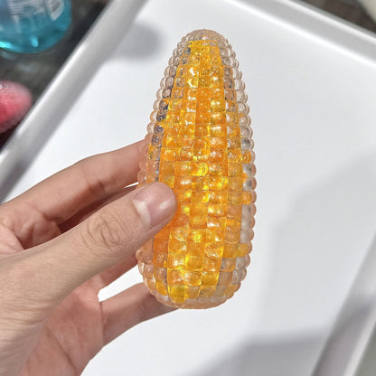 Crystal Corn Squishie – Soft Sensory Fidget for Stress Relief & Emotional Regulation