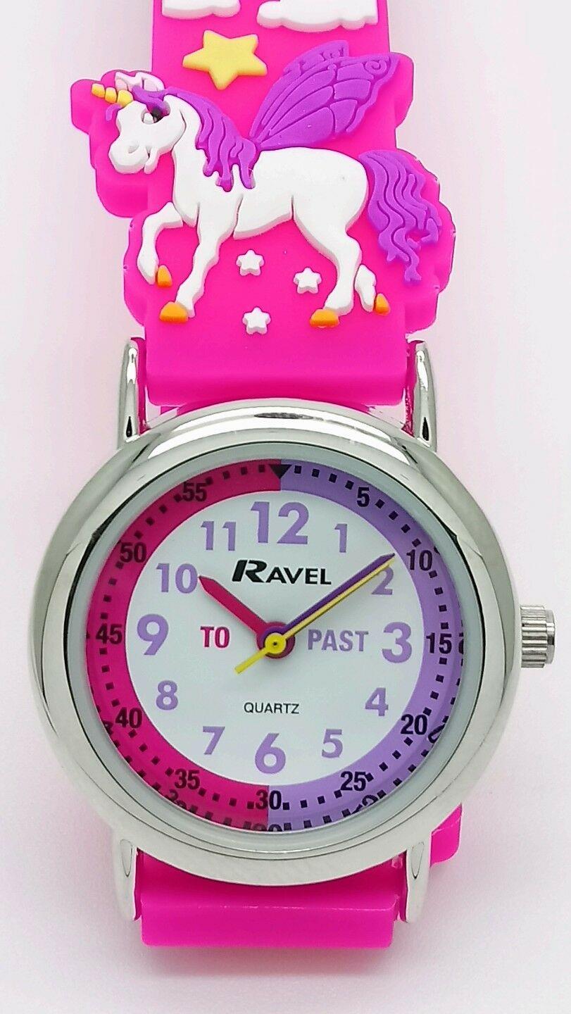 Ravel 3D Unicorn Time Teacher Watch – Sensory-Friendly Learning Tool