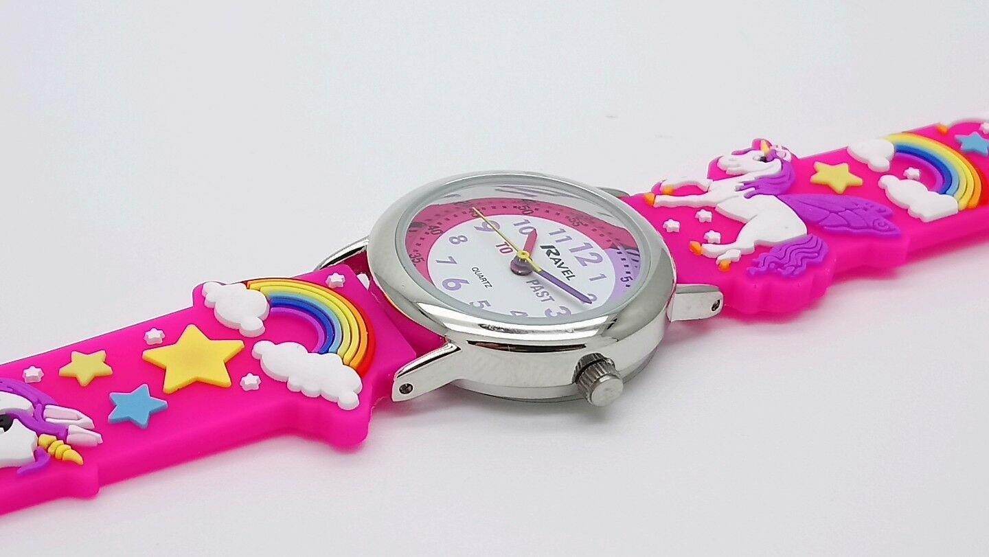 Ravel 3D Unicorn Time Teacher Watch – Sensory-Friendly Learning Tool