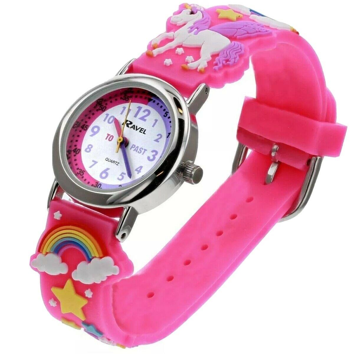 Ravel 3D Unicorn Time Teacher Watch – Sensory-Friendly Learning Tool