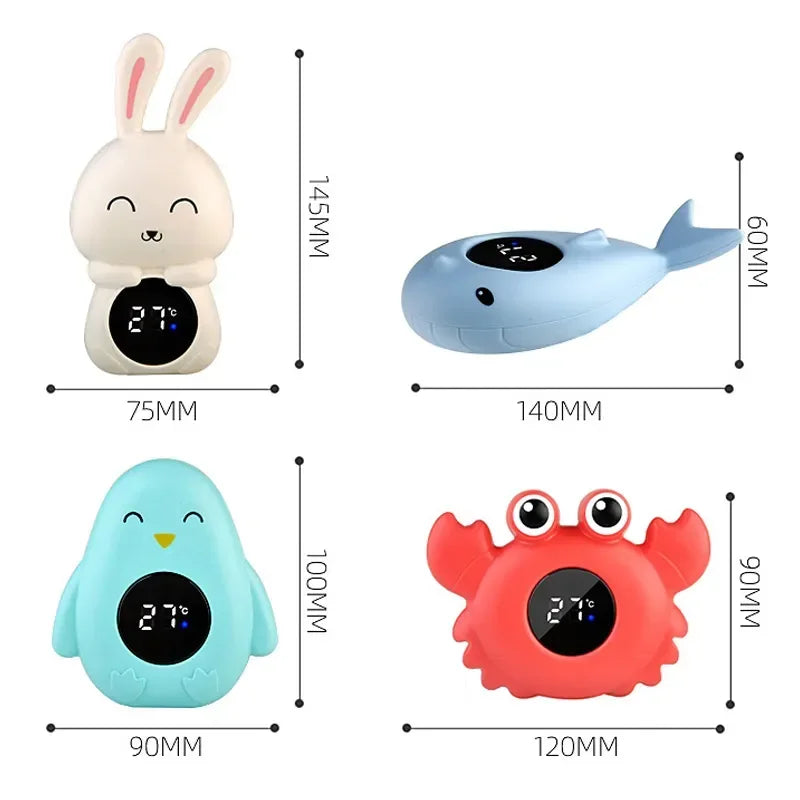 Digital Floating Bath Thermometer – Safe Temperature Monitoring for Neurodivergent-Friendly Bath Routines
