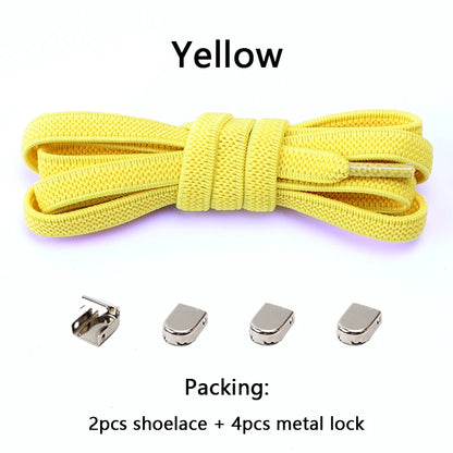 4Pcs No Tie Shoelaces – Effortless, Sensory-Friendly Footwear for All Ages