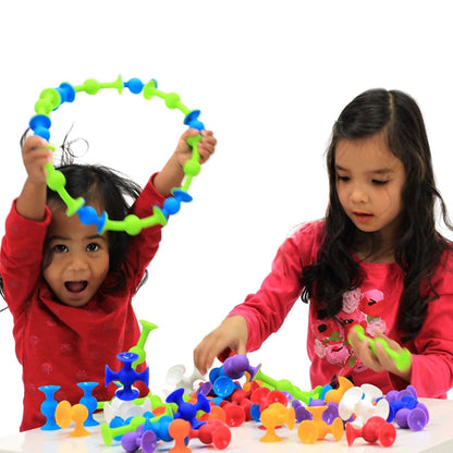 Silicone Soft Building Blocks Suction Cups