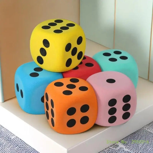 80mm Large Foam Dot Dice- One per order
