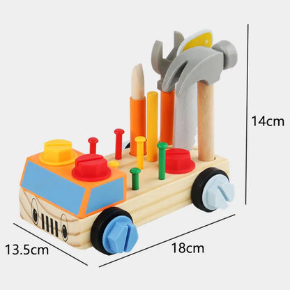 Repair Tool Busy Board Toy – Fine Motor & Sensory Skills Builder for Ages 3+