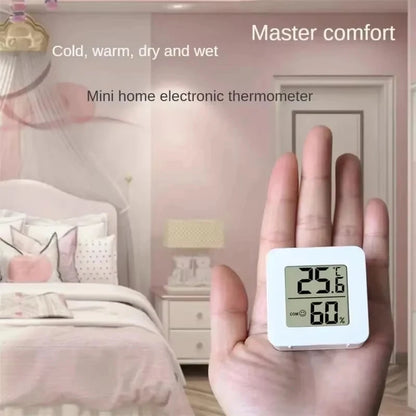Mini LCD Digital Room Temperature Humidity Sensor – Visual Climate Feedback for Neurodivergent Comfort