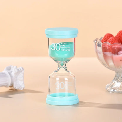 Colourful Hourglass Set – Visual Time Management Tools (3/5/10/15/30 Minutes)