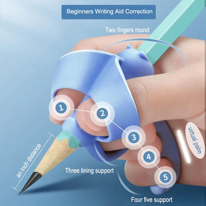 Writing Grip Posture Correction – Ergonomic Pencil Holder for Motor Control & Handwriting Confidence
