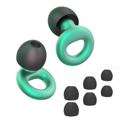 HUAK Silicone Ear Plugs High-Fidelity Noise Reduction for Neurodivergent Teens & Adults