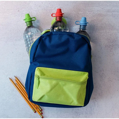 Leak-proof water bottle lids designed for travel and accessibility