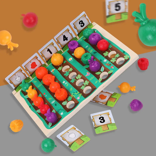 Fruits & Vegetable Math Sorting & Counting Number Game