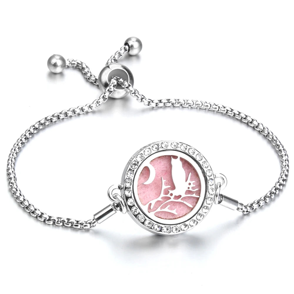 Aroma Perfume Essential Oil Diffuser Bracelets – Discreet Sensory Support for Emotional Regulation