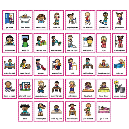 Daily Routines Flash Cards