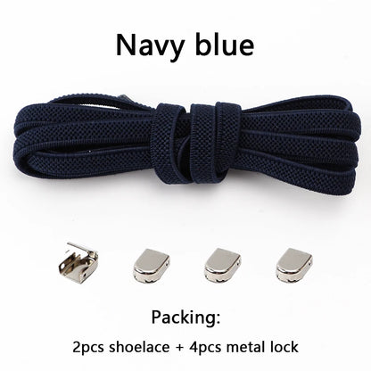 4Pcs No Tie Shoelaces – Effortless, Sensory-Friendly Footwear for All Ages