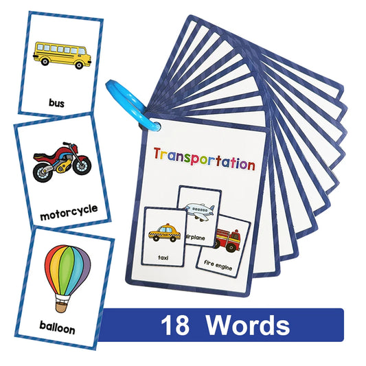 Transportation Flash Cards