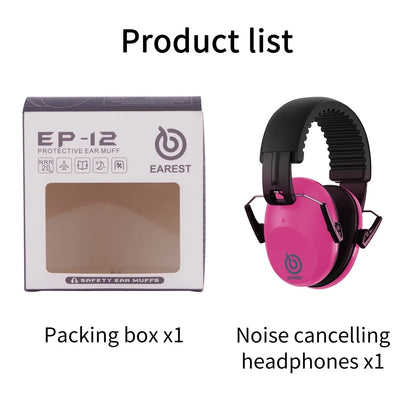 EAREST Foldable Ear Defenders- Suitable for almost everyone