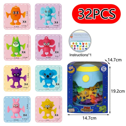 Silicone Soft Building Blocks Suction Cups