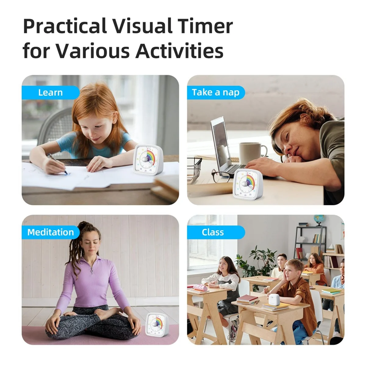Rainbow Visual Timer