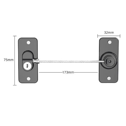 Multi-Functional Safety Lock, Versatile Security for Neurodivergent-Friendly Spaces