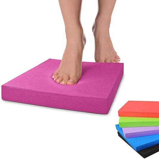 Soft EVA foam balance pad cushion for sensory-friendly stability, posture and movement regulation