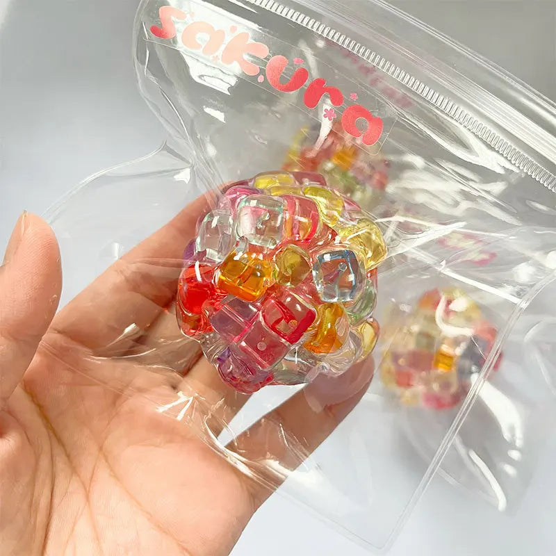 Ice Beads Squishy Balls