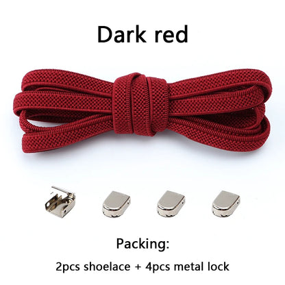 4Pcs No Tie Shoelaces – Effortless, Sensory-Friendly Footwear for All Ages