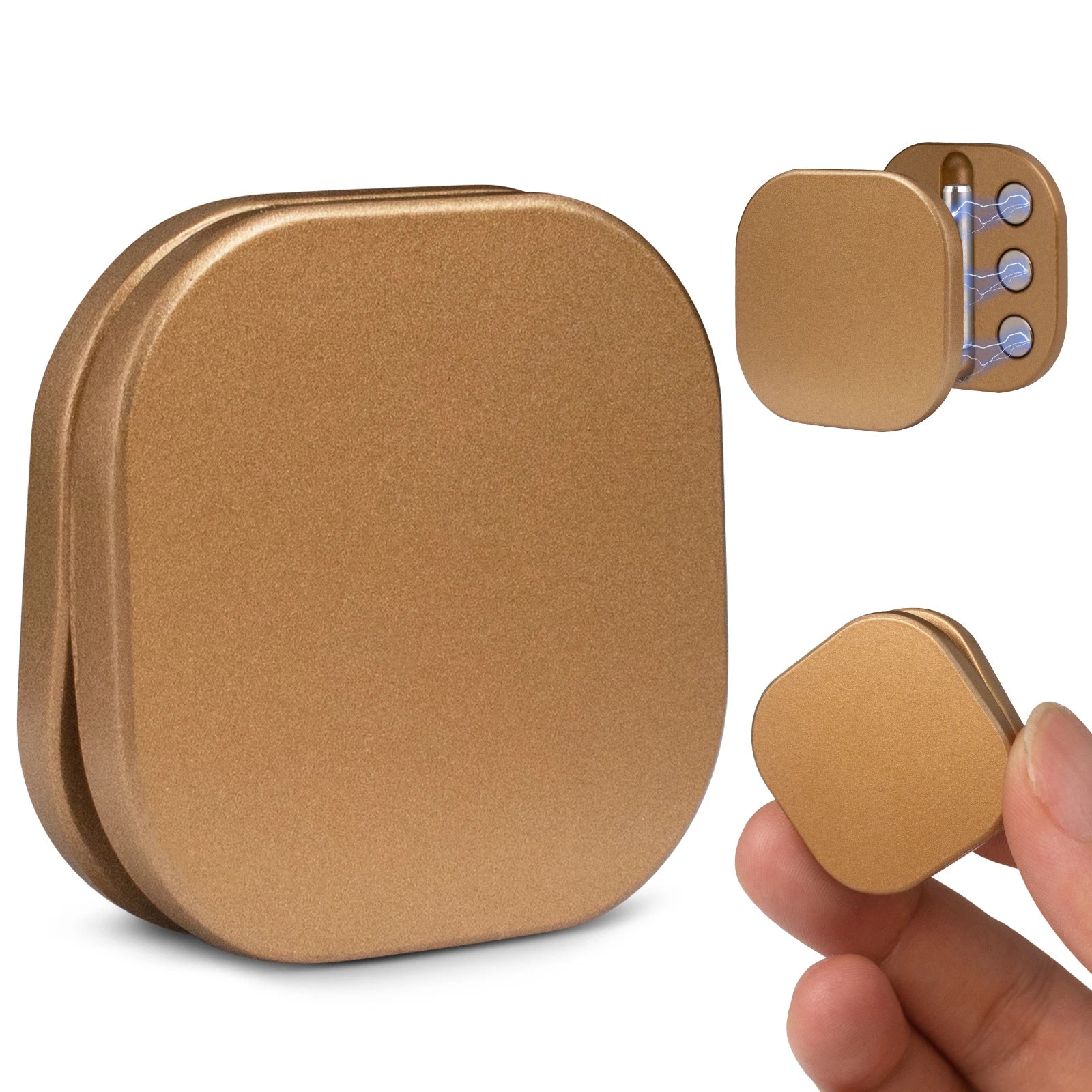 Magnetic slider fidget designed for adult sensory regulation and discreet focus support