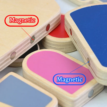 3D Magnetic Animal Puzzle – Expressive Matching Game Ages 3–6 | Brozebra