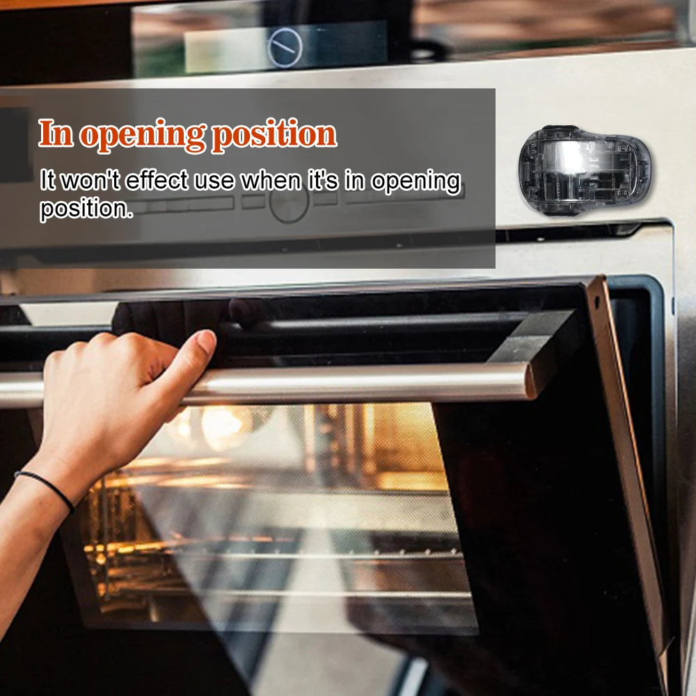 1PC Oven Lock – Heat-Safe Childproofing for Sensory-Friendly Kitchens